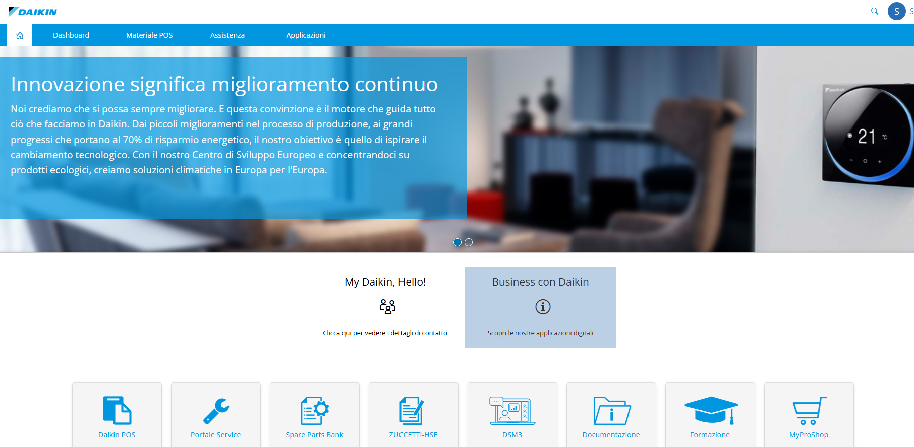 Homepage my daikin