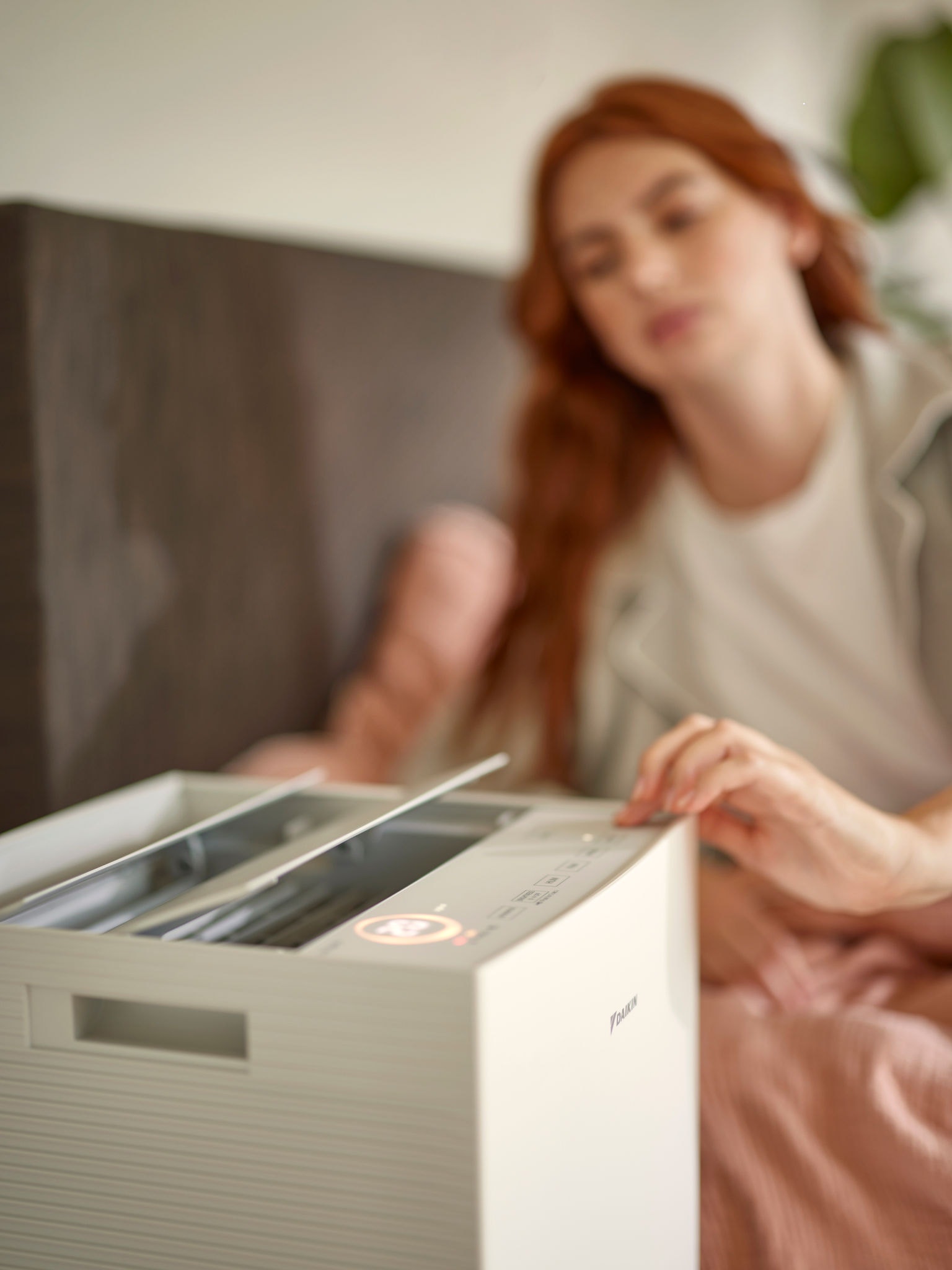 Una cameretta priva di sostanze irritanti grazie a un purificatore d'aria