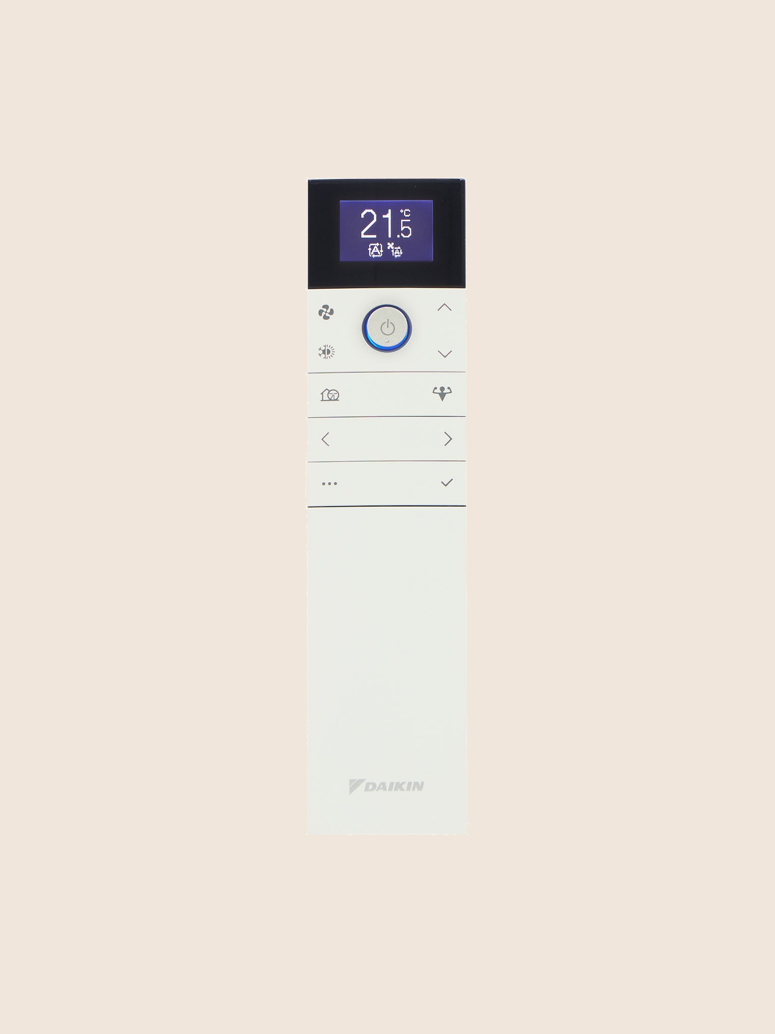 Pack-shot: Telecomando di un climatizzatore Daikin Emura