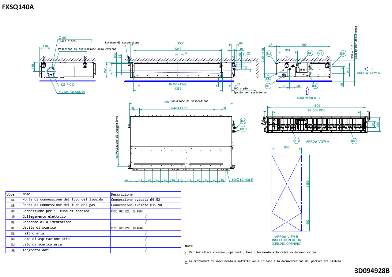 FXSQA Daikin