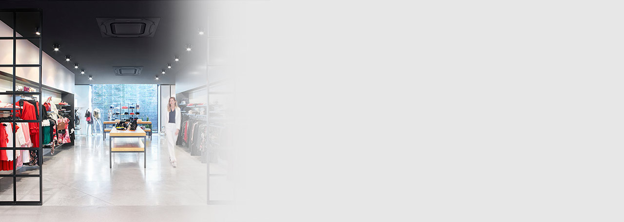 installazione cassette round flow per punti vendita